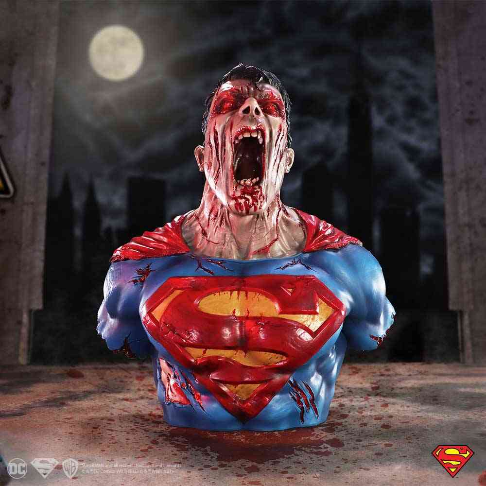 Nemesis Now DC Comics Superman - Superman DCeased Bust Figurine - Multicolours